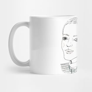 Girl graphic Mug